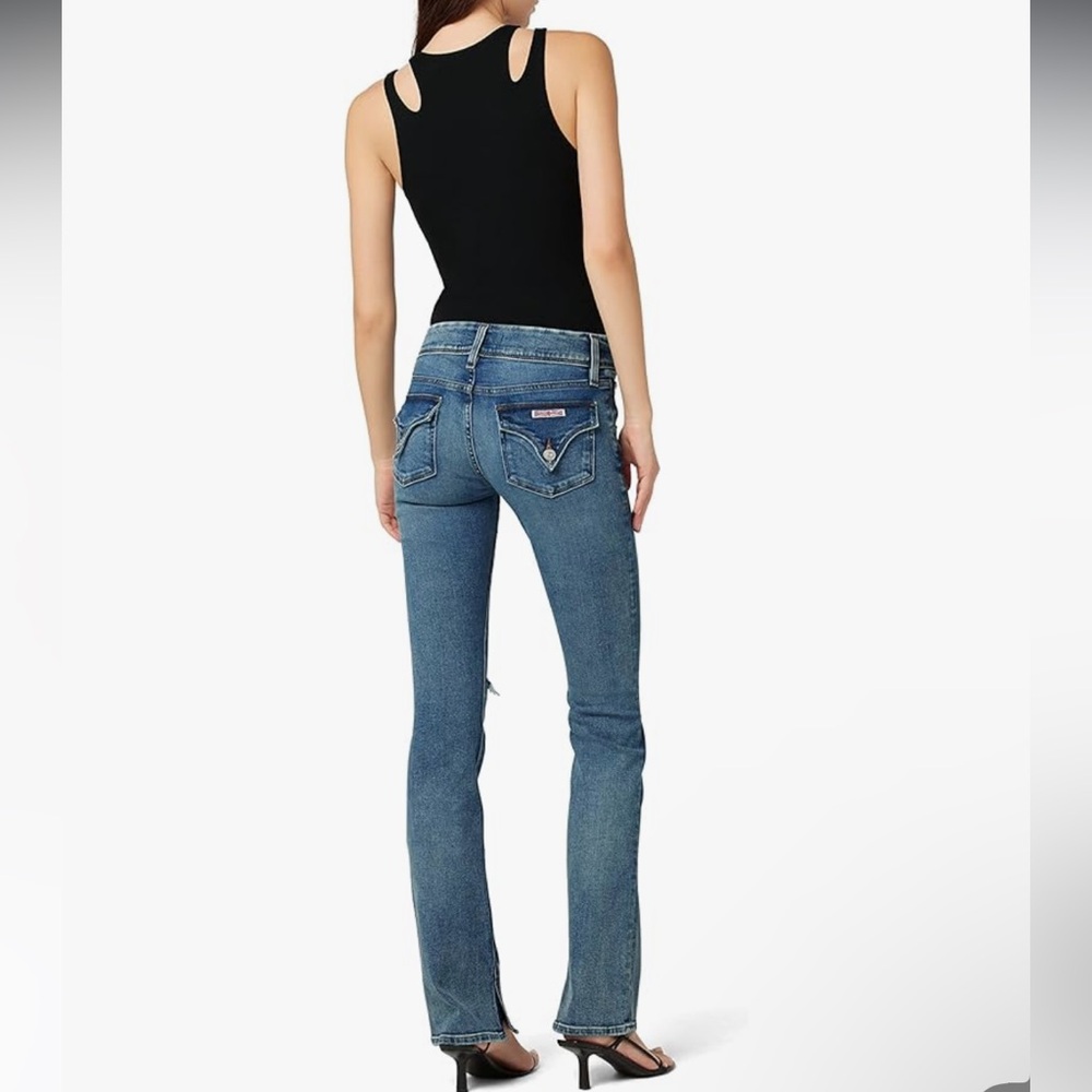 Hudson BETH Slit at Hem Bootcut Jeans size 27
